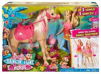 Promoties barbie cheval de danse - Mattel - Geldig van 26/09/2016 tot 27/11/2016 bij Maxi Toys