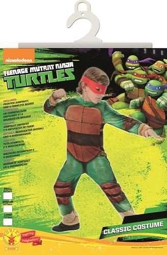 Promoties Ninja Turtles - Kostuum Maat 5/6 jaar - Merkloos - Geldig van 26/09/2016 tot 27/11/2016 bij Maxi Toys