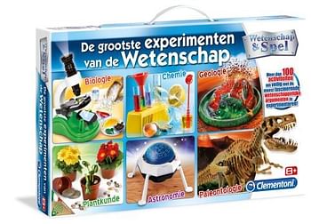 Promotions De grootste experimenten van de wetenschap - Sans Marque - Valide de 26/09/2016 à 27/11/2016 chez Maxi Toys