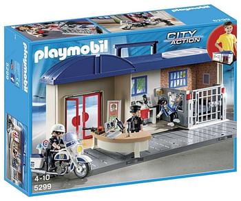 Promoties City Action - Meeneem politiestation - Playmobil - Geldig van 26/09/2016 tot 27/11/2016 bij Maxi Toys