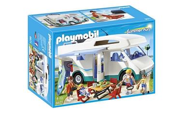 Promoties Summer Fun - Grote familie-camper - Playmobil - Geldig van 26/09/2016 tot 27/11/2016 bij Maxi Toys