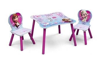 Promoties Frozen Tafel en stoelen - Merkloos - Geldig van 26/09/2016 tot 27/11/2016 bij Maxi Toys