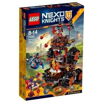 Promotions Nexo Knights - Generaal Magmars belegeringsmachine - Lego - Valide de 26/09/2016 à 27/11/2016 chez Maxi Toys
