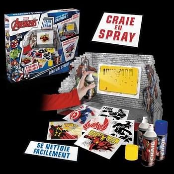 Promoties Avengers Graff'art studio - Merkloos - Geldig van 01/12/2016 tot 25/12/2016 bij Maxi Toys