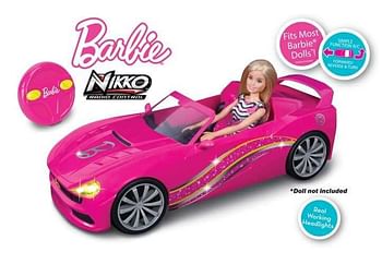 Promoties Convertible r/c - Barbie - Geldig van 26/09/2016 tot 27/11/2016 bij Maxi Toys