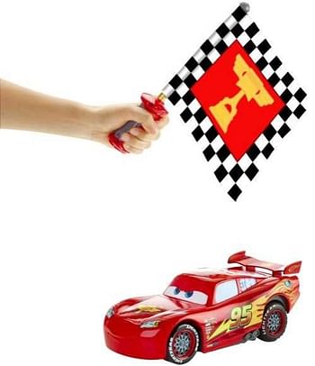 Promoties cars drapeau mac queen rc&s - Mattel - Geldig van 26/09/2016 tot 27/11/2016 bij Maxi Toys