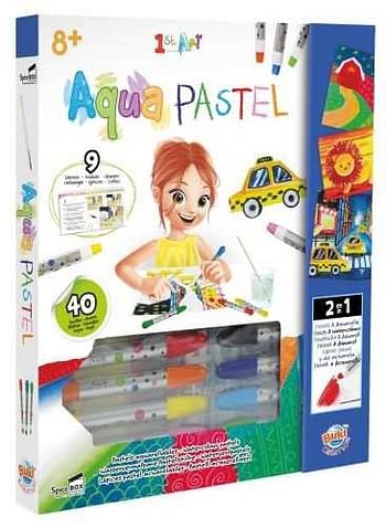 Promoties Aqua pastel - Merkloos - Geldig van 26/09/2016 tot 27/11/2016 bij Maxi Toys