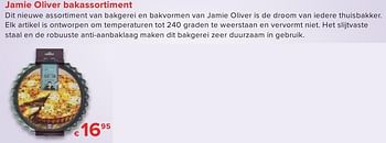 Promoties Jamie oliver bakassortiment - Jamie Oliver - Geldig van 01/10/2016 tot 23/10/2016 bij Euro Shop
