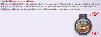 Promotions Jamie oliver bakassortiment - Jamie Oliver - Valide de 01/10/2016 à 23/10/2016 chez Euro Shop