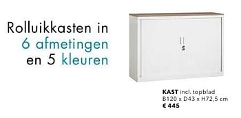 Promotions Kast - Huismerk - Deba Meubelen - Valide de 19/08/2016 à 20/02/2017 chez Deba Meubelen