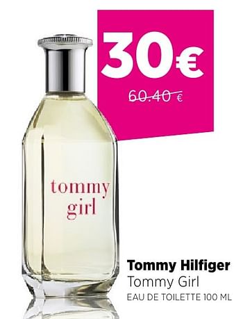 Promotions Tommy hilfiger tommy girl eau de toilette 100 ml - Tommy Hilfiger - Valide de 25/09/2016 à 23/10/2016 chez ICI PARIS XL