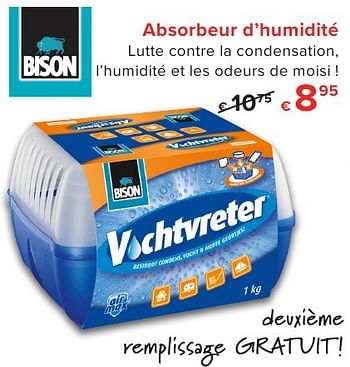 Promotions Absorbeur d`humidité - Bison - Valide de 01/10/2016 à 23/10/2016 chez Euro Shop