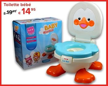 Promotions Toilette bébé - Produit Maison - Euroshop - Valide de 01/10/2016 à 23/10/2016 chez Euro Shop