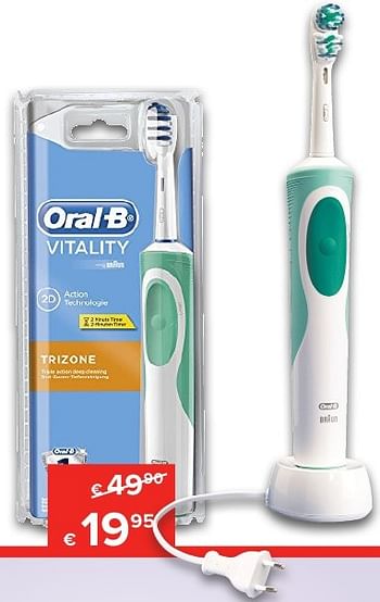 Promotions Large gamme des brosses à dents électrique oral-b! - Oral-B - Valide de 01/10/2016 à 23/10/2016 chez Euro Shop