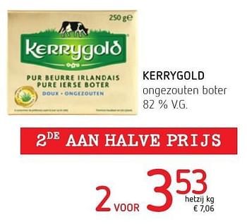 Promotions Kerrygold ongezouten boter - KerryGold - Valide de 06/10/2016 à 19/10/2016 chez Eurospar (Colruytgroup)
