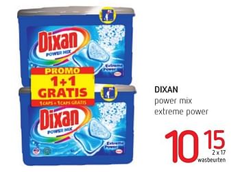 Promotions Dixan power mix extreme power - Dixan - Valide de 06/10/2016 à 19/10/2016 chez Eurospar (Colruytgroup)
