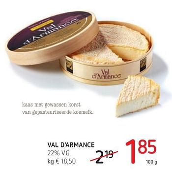 Promotions Val d`armance - Val D'Armance - Valide de 06/10/2016 à 19/10/2016 chez Spar (Colruytgroup)