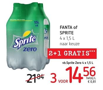 Promoties Fanta of sprite - Fanta - Geldig van 06/10/2016 tot 19/10/2016 bij Spar (Colruytgroup)