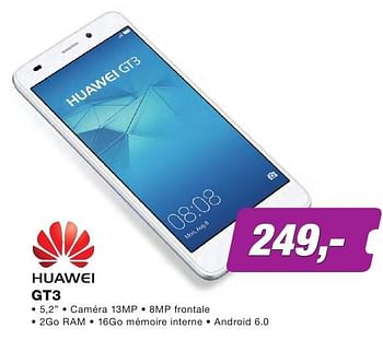 Promotions Huawei gt3 - Huawei - Valide de 01/10/2016 à 31/10/2016 chez ElectronicPartner