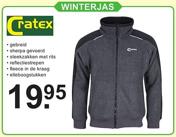 Promoties Winterjas - Cratex - Geldig van 10/10/2016 tot 30/10/2016 bij Van Cranenbroek
