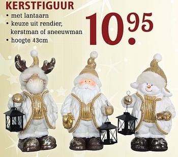 Promotions Kerstfiguur - Produit Maison - Van Cranenbroek - Valide de 10/10/2016 à 30/10/2016 chez Van Cranenbroek