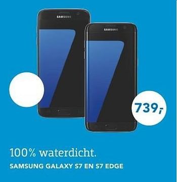 Promotions Samsung galaxy s7 edge - Samsung - Valide de 01/10/2016 à 31/10/2016 chez Coolblue