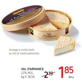 Promotions Val d`armance - Val D'Armance - Valide de 06/10/2016 à 19/10/2016 chez Eurospar (Colruytgroup)