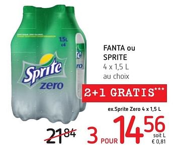 Promoties Fanta ou sprite - Fanta - Geldig van 06/10/2016 tot 19/10/2016 bij Eurospar (Colruytgroup)