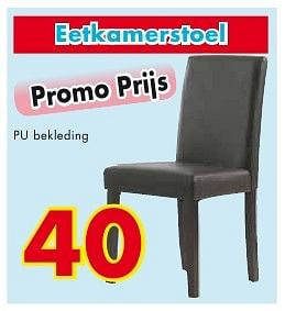 Promotions Eetkamerstoel - Produit maison - EmDecor - Valide de 01/10/2016 à 31/10/2016 chez Emdecor