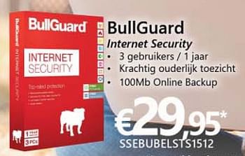 Promoties Bullguard internet security - Bullguard - Geldig van 01/10/2016 tot 16/11/2016 bij Compudeals
