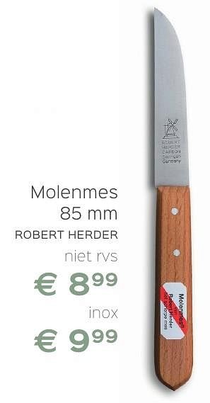 Promotions Robert herder molenmes - Robert - Valide de 08/10/2016 à 12/11/2016 chez ShopWillems