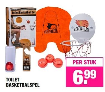 Promoties Toilet basketbalspel - Huismerk - Big Bazar - Geldig van 10/10/2016 tot 23/10/2016 bij Big Bazar