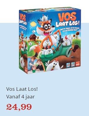 Promoties Vos laat los - Goliath - Geldig van 07/10/2016 tot 03/11/2016 bij Bol.com