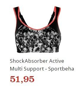 Promotions Shockabsorber active multi support - sportbeha - Shock Absorber - Valide de 07/10/2016 à 03/11/2016 chez Bol.com