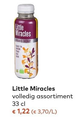 Promoties Little miracles volledig assortiment - Little Miracles - Geldig van 05/10/2016 tot 01/11/2016 bij Bioplanet