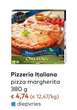 Promoties Pizzeria italiana pizza margherita - Pizzeria Italiana - Geldig van 05/10/2016 tot 01/11/2016 bij Bioplanet
