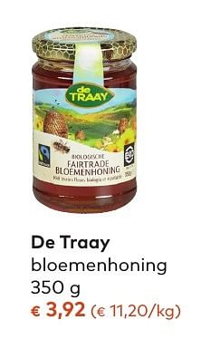Promotions De traay bloemenhoning - de Traay - Valide de 05/10/2016 à 01/11/2016 chez Bioplanet