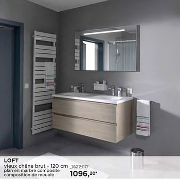 Promoties Loft meubles salle de bains - Storke - Geldig van 04/10/2016 tot 29/10/2016 bij X2O