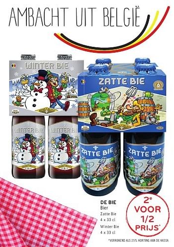 Promotions De bie bier zatte bie - De Bie - Valide de 19/10/2016 à 01/11/2016 chez Alvo