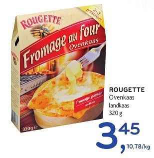 Promoties Rougette ovenkaas - Rougette - Geldig van 19/10/2016 tot 01/11/2016 bij Alvo