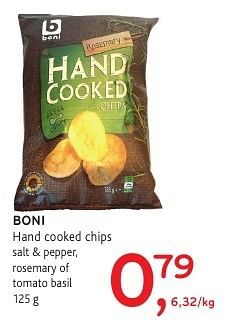 Promotions Boni hand cooked chips - Boni - Valide de 19/10/2016 à 01/11/2016 chez Alvo