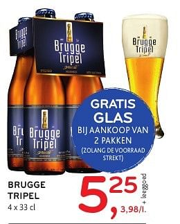 Promoties Brugge tripel - Brugge - Geldig van 19/10/2016 tot 01/11/2016 bij Alvo