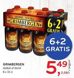Promotions Grimbergen - Grimbergen - Valide de 19/10/2016 à 01/11/2016 chez Alvo