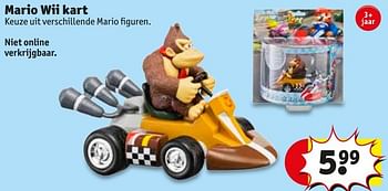 Promotions Mario wii kart - Nintendo - Valide de 10/10/2016 à 23/10/2016 chez Kruidvat