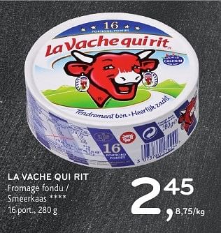 Promotions La vache qui rit fromage fondu - La Vache Qui Rit - Valide de 19/10/2016 à 01/11/2016 chez Alvo