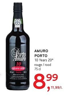 Promoties Amuro porto - Porto Amuro - Geldig van 19/10/2016 tot 01/11/2016 bij Alvo