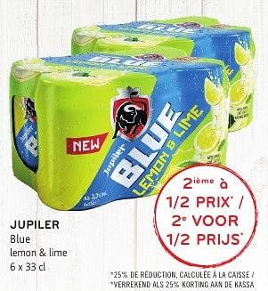Promotions Jupiler blue - Jupiler - Valide de 19/10/2016 à 01/11/2016 chez Alvo