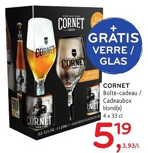 Promotions Cornet boîte-cadeau - Cornet  - Valide de 19/10/2016 à 01/11/2016 chez Alvo