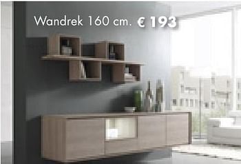 Promoties Wandrek - Huismerk - O & O Trendy Wonen - Geldig van 09/10/2016 tot 27/11/2016 bij O & O Trendy Wonen