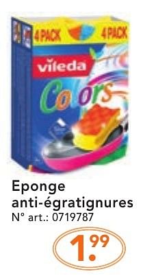 Promoties Eponge anti-égratignures - Vileda - Geldig van 10/10/2016 tot 23/10/2016 bij Blokker